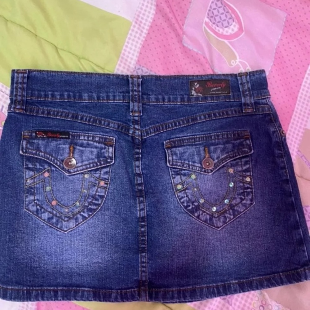 Denim skirt